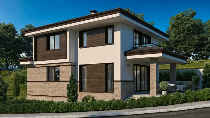 Проект на къща в с. Владая