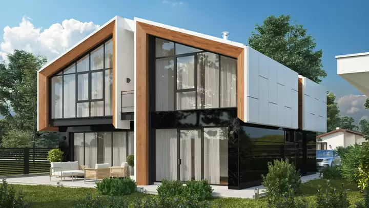 Проект на къща в с. Волуяк