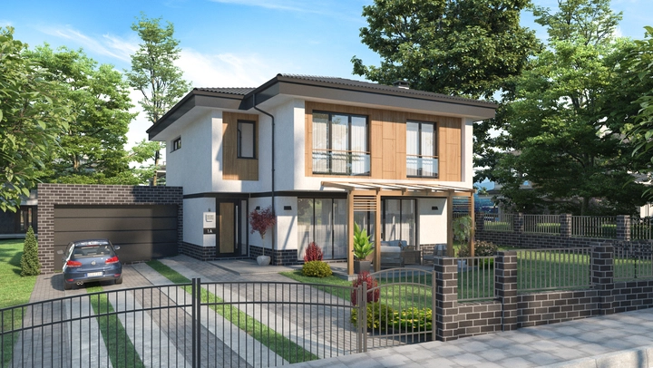 Проект на къща във в.з. Люлин