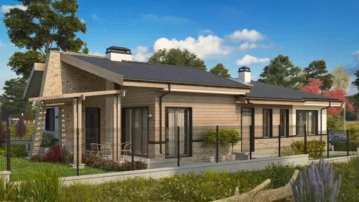 Проект на къща в гр. Бургас