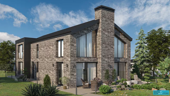 Проект на къща в гр. Банкя