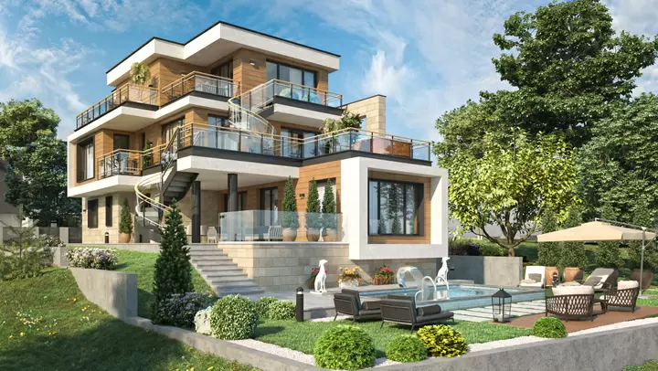 Проект на къща в с. Бистрица