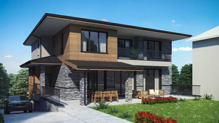 Проект на къща в гр. София