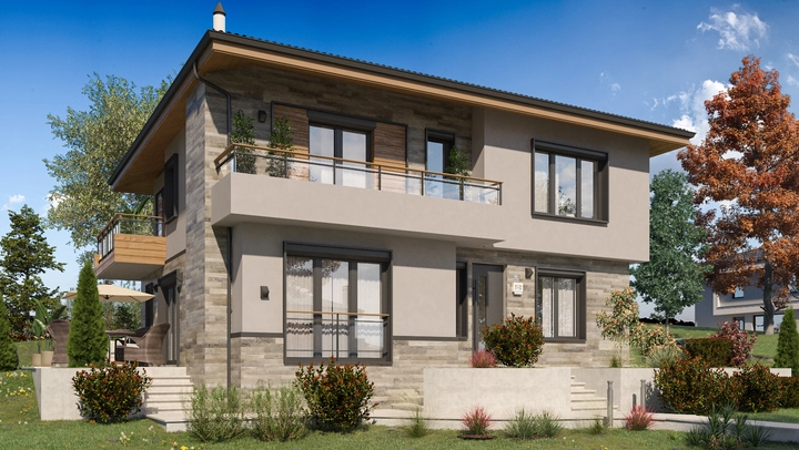 Проект на къща в с. Драгичево