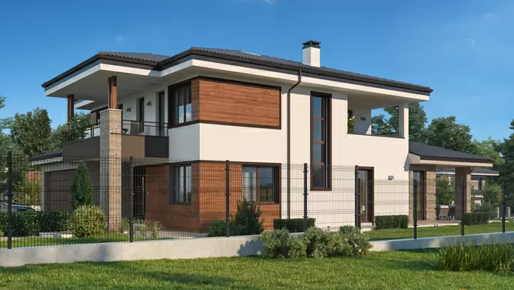 Проект на къща в с. Гергини