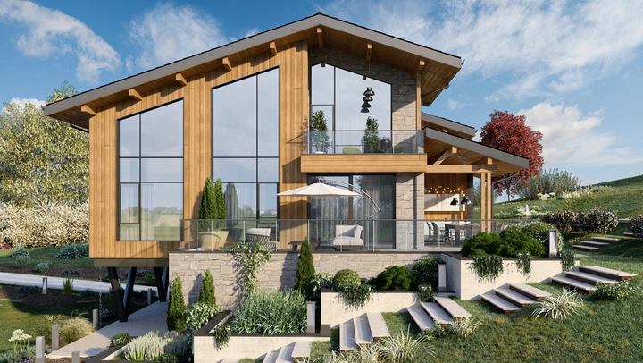 Проект на къща в с. Гуцал