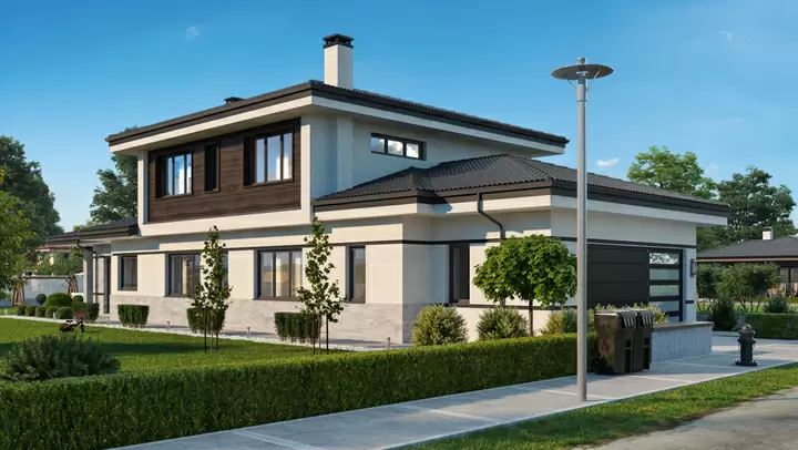 Проект на къща в гр. Харманли