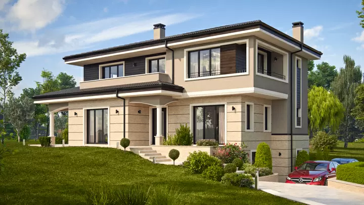 Проект на къща в гр. София