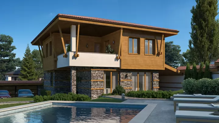 Проект на къща в с. Каран Върбовка