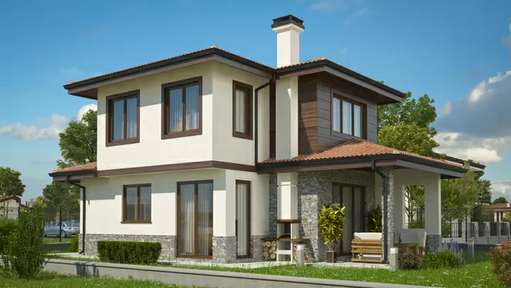 Проект на къща в гр. Костинброд