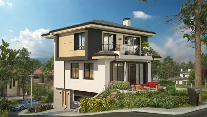 Проект на къща в гр. София