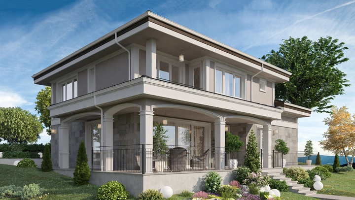 Проект на къща в с. Малка Верея