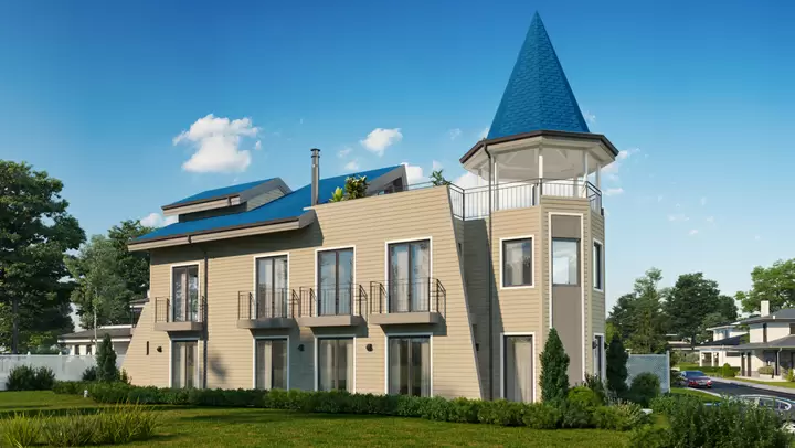 Проект на къща в м. Митков мост