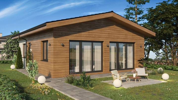 Проект на къща в с. Мрамор