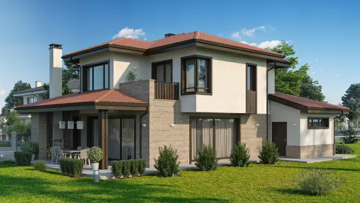 Проект на къща в гр. Пловдив