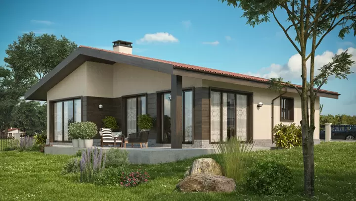 Проект на къща в общ. Елин Пелин