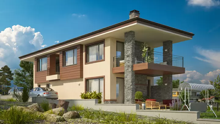 Проект на къща в с. Рударци