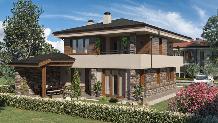 Проект на къща в кв. Рудник