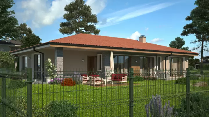 Проект на къща в с. Твърдица