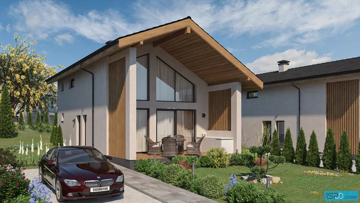 Проект на къща в с. Ваклино