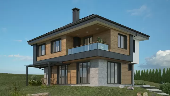 Проект на къща в с. Владая