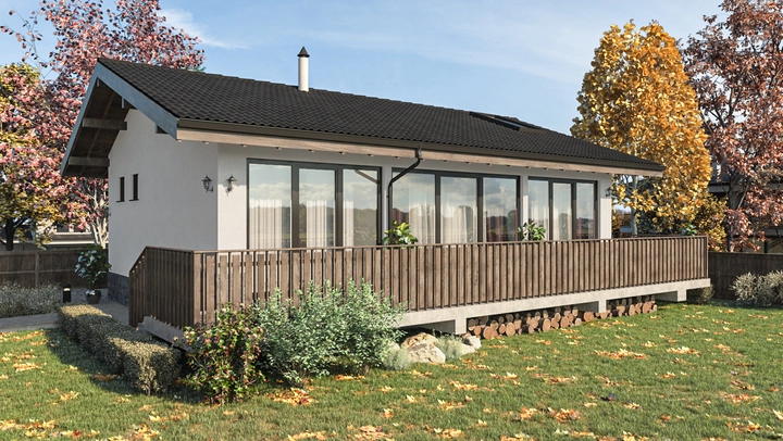 Проект на къща в с. Ярлово