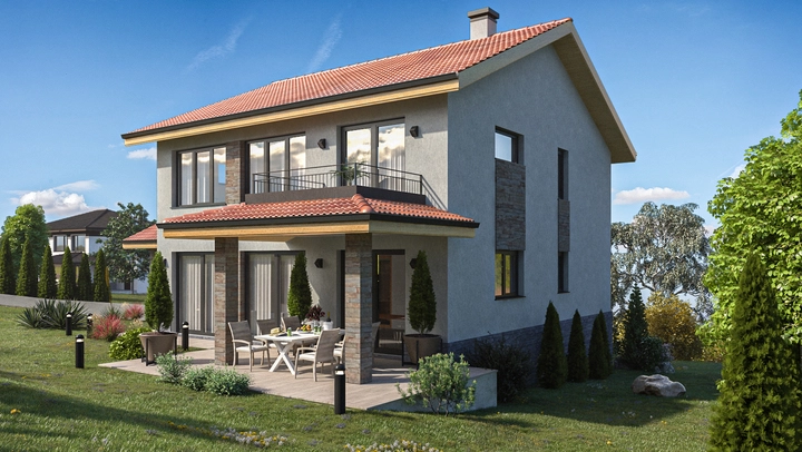 Проект на къща в с. Железница