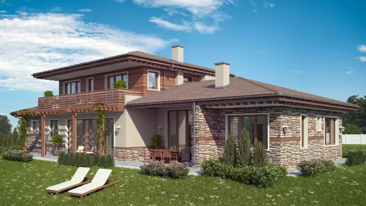 Проект на къща в с. Златевци