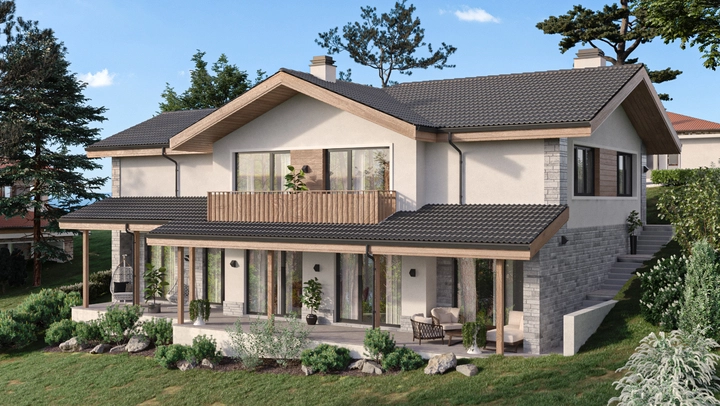 Проект на къща в гр. Банкя