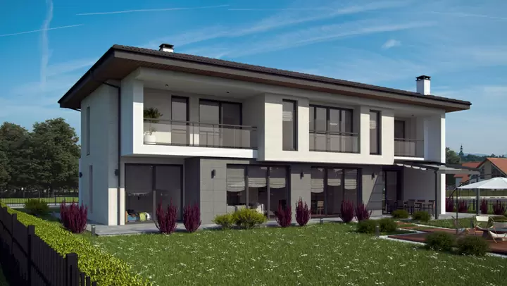 Проект на къща в с. Бистрица