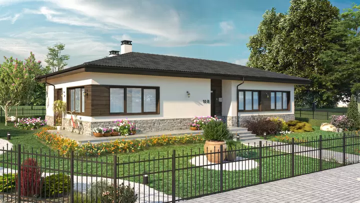 Проект на къща в с. Долна Диканя