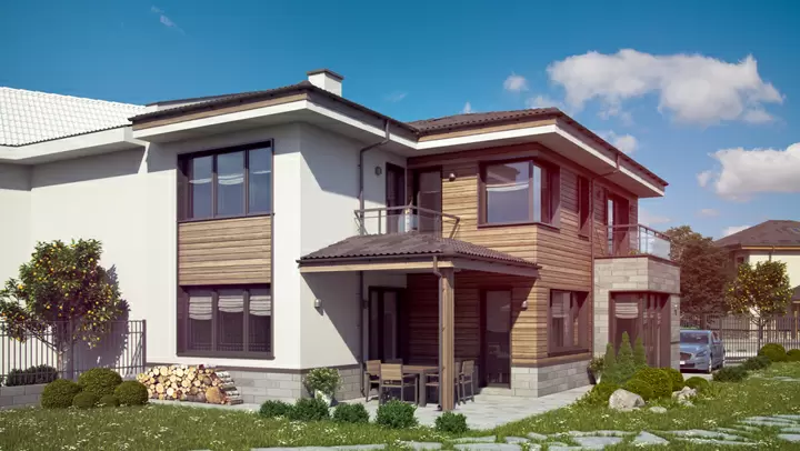 Проект на къща в с. Долни Богров