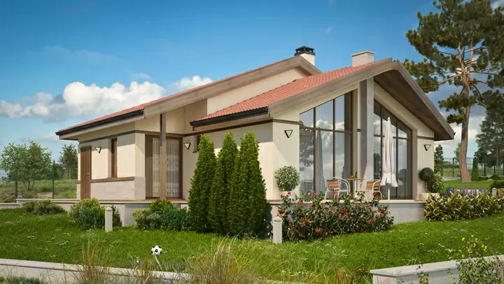 Проект на къща в гр. Калофер