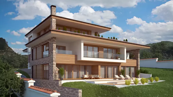 Проект на къща в гр. Карлово