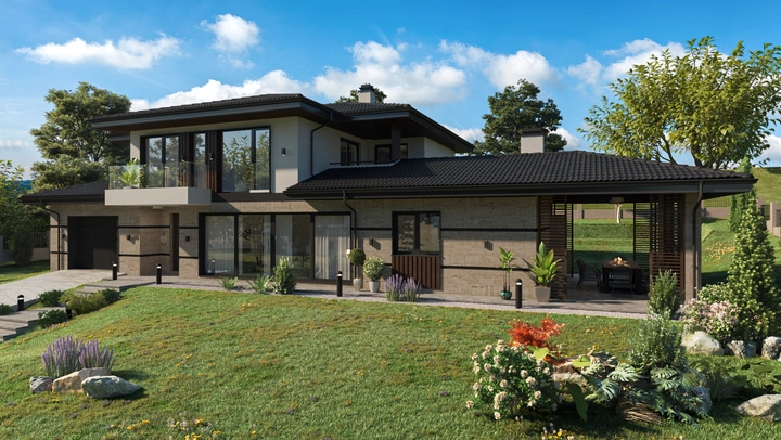 Проект на къща в гр. Пирдоп