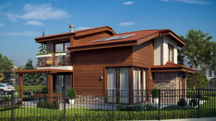 Проект на къща в общ. Елин Пелин