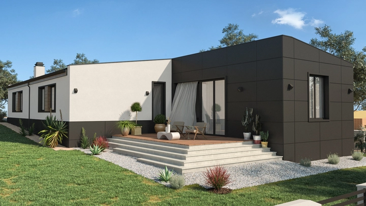 Проект на къща в с. Побит камък