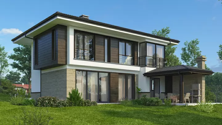 Проект на къща в с. Пожарево