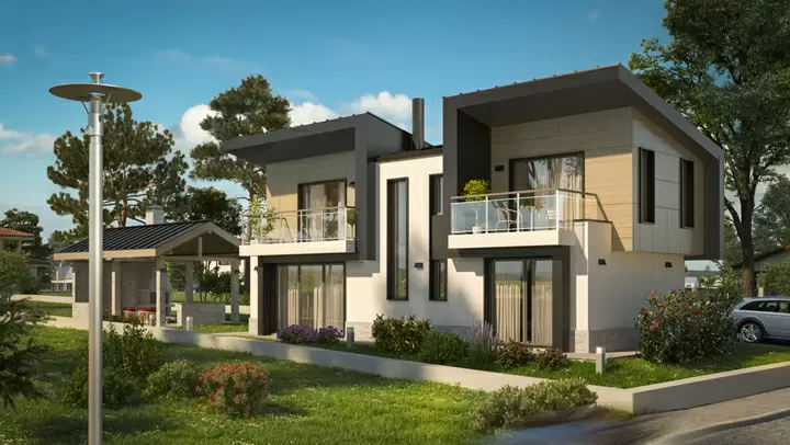 Проект на къща в гр. Царево