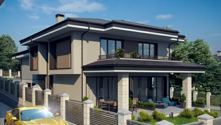 Проект на къща в гр. Банкя