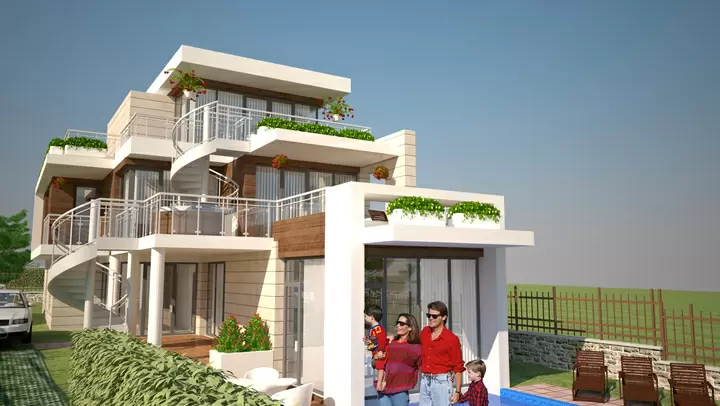 Еднофамилна къща в гр. Черноморец