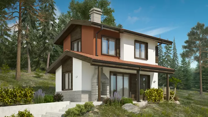 Проект на къща в гр. Банкя