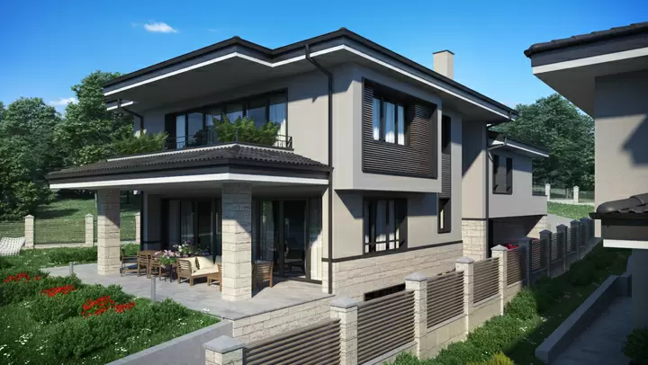 Проект на къща в гр. Банкя