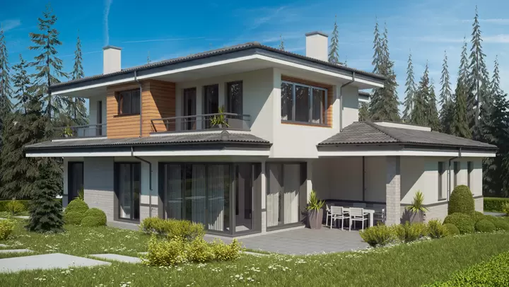 Проект на къща в с. Хераково