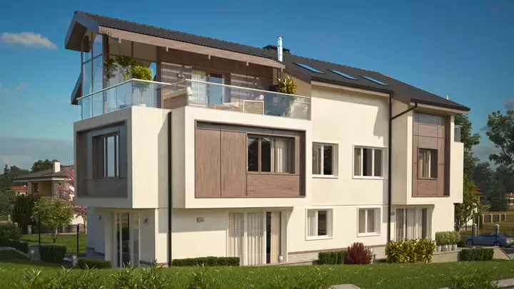 Двуфамилна къща в с. Нови хан