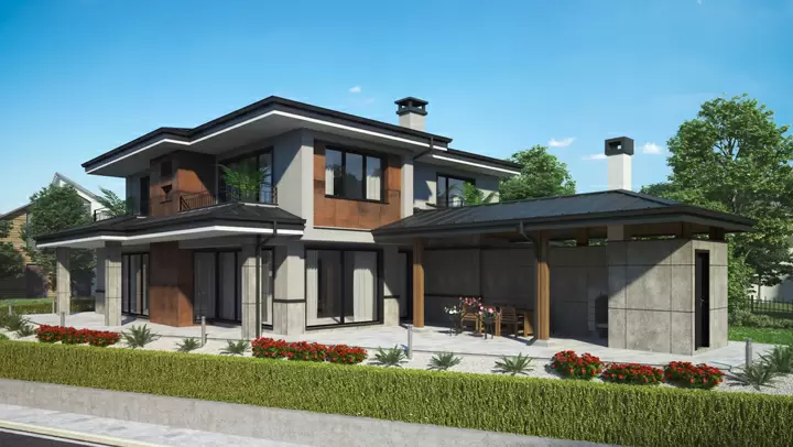 Проект на къща в с. Синеморец