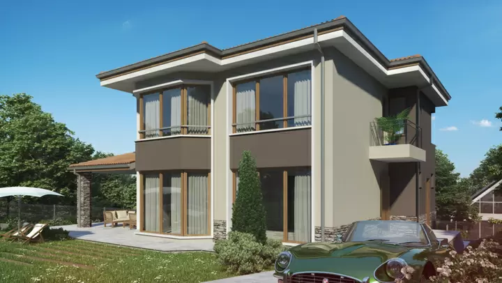 Проект на къща в гр. София