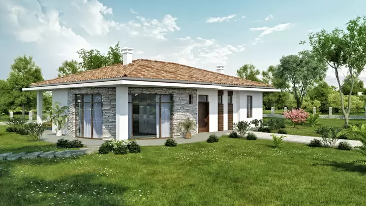 Еднофамилна къща в с. Ветрен