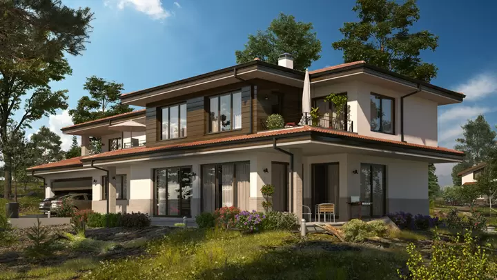 Проект на къща в гр. Банкя