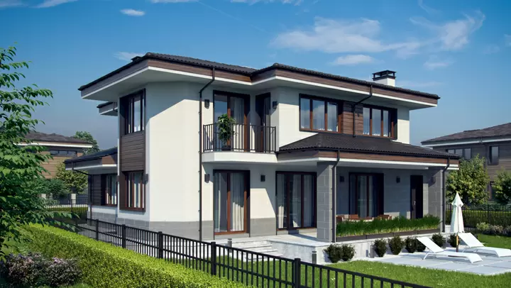 Проект на къща в с. Равно поле